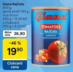 Tesco Giana rajčata nabídka