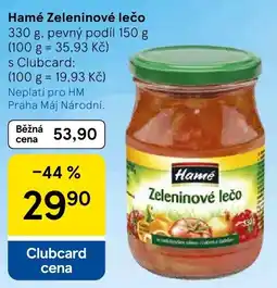 Tesco Hamé zeleninové lečo nabídka