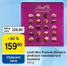 Tesco Lindt Mini Pralinés nabídka