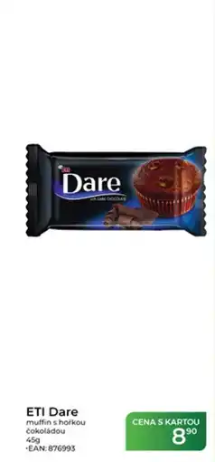 Tamda Foods EtI Dare muffin s hořkou čokoládou nabídka