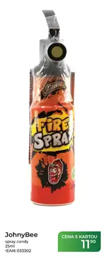 Tamda Foods JohnyBee spray candy nabídka