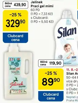 Tesco Silan sensitive nabídka