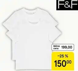 Tesco F&F trička nabídka