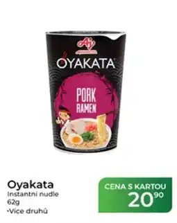Tamda Foods Oyakata pork ramen nabídka