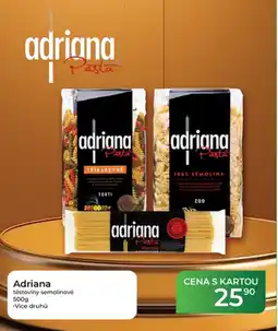 Tamda Foods Adriana těstoviny semolinové nabídka