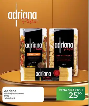 Tamda Foods Adriana těstoviny semolinové nabídka