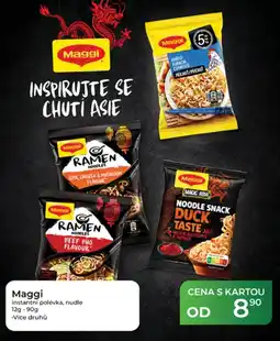 Tamda Foods Maggi instantní polévka, nudle nabídka