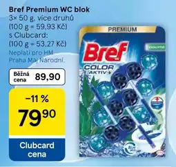 Tesco Bref Premium WC blok nabídka