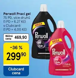 Tesco Perwoll prací gel nabídka