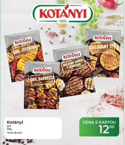 Tamda Foods Kotányi gril nabídka