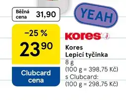 Tesco Kores lepicí tyčinka nabídka
