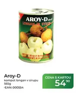 Tamda Foods Aroy-D kompot longan v sirupu nabídka