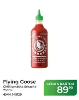 Tamda Foods Flying Goose Chilli omáčka Sriracha nabídka