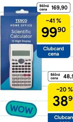 Tesco Tesco scientific calculator nabídka