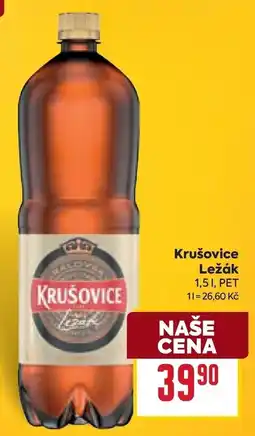 Billa Krušovice Ležák nabídka