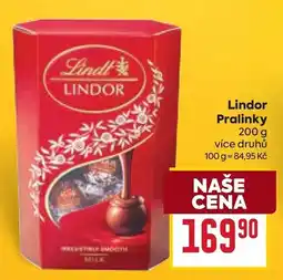 Billa Lindor pralinky nabídka