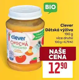 Billa Clever dětská výživa nabídka