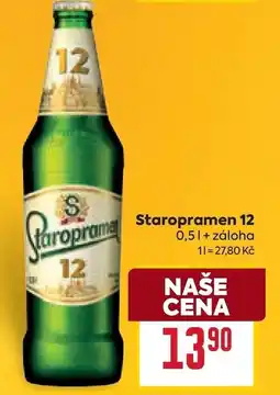 Billa Staropramen 12 nabídka