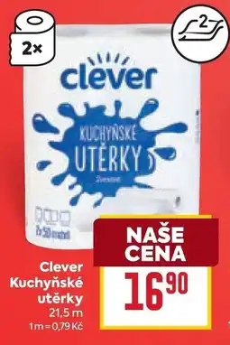 Billa Clever kuchyňské utěrky nabídka