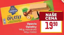 Billa Opavia Oplatky nabídka