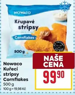 Billa Nowaco Kuřecí stripsy Cornflakes nabídka