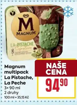 Billa Magnum multipack La Pistache, La Peche nabídka
