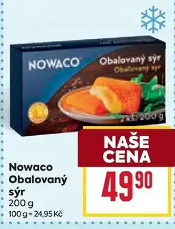 Billa Nowaco obalovaný sýr nabídka