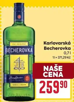 Billa Becherovka nabídka