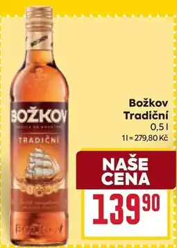 Billa Božkov tradiční nabídka