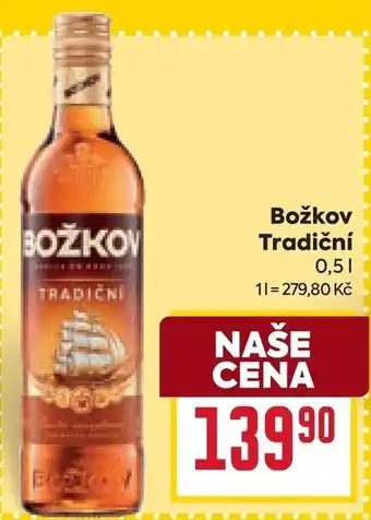 Billa Božkov tradiční nabídka