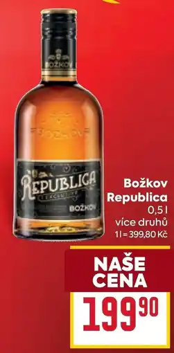 Billa Božkov republica nabídka