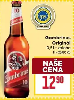 Billa Gambrinus Original nabídka