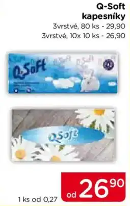 TOP drogerie Q-Soft kapesníky nabídka