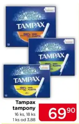 TOP drogerie Tampax tampony nabídka