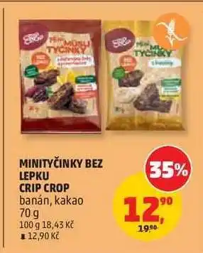 Penny Market MINITYČINKY BEZ LEPKU CRIP CROP nabídka