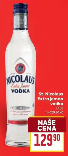 Billa St. nicolaus extra jemná vodka nabídka