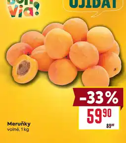Billa Bon Via! Meruňky nabídka
