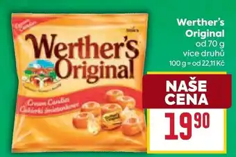 Billa Werther's Original nabídka