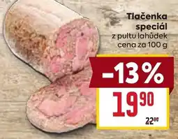 Billa Tlačenka speciál nabídka