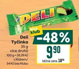 Billa Deli Tyčinka nabídka
