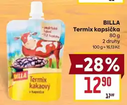 Billa Billa Termix kapsička nabídka