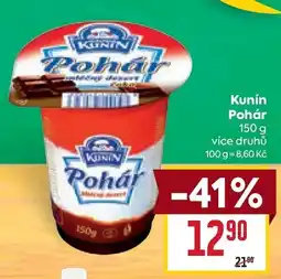Billa Kunín Pohár nabídka