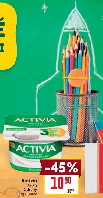 Billa Activia nabídka