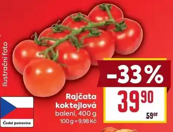 Billa Rajčata koktejlová nabídka