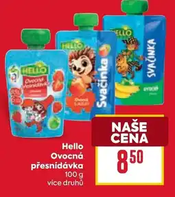 Billa Hello Ovocná přesnídávka nabídka