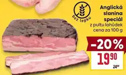 Billa Anglická slanina speciál nabídka