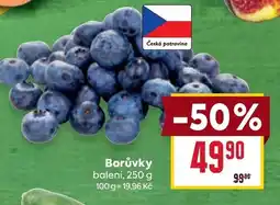 Billa Borůvky nabídka