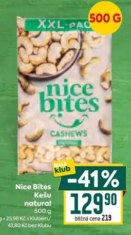 Billa Nice Bites Kešu natural nabídka