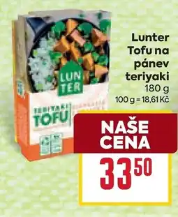Billa Lunter tofu na pánev teriyaki nabídka