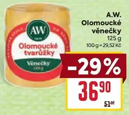 Billa A.W. Olomoucké věnečky nabídka